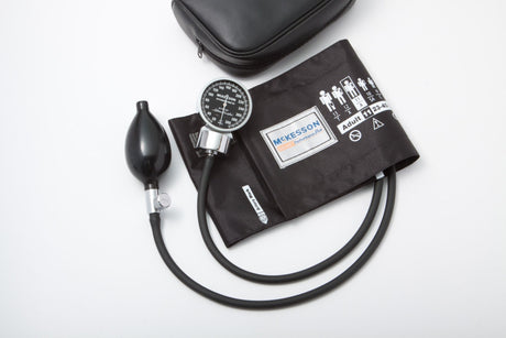McKesson Aneroid Sphygmomanometer, Pocket, Adult Cuff - 01-700-11ABKGM-Box - LL Medico