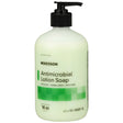 McKesson Antimicrobial Lotion Soap, Herbal Scent, 18-ounce Pump Bottle - 53-28087-18-Single - LL Medico