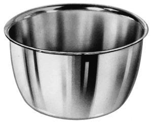McKesson Argent Iodine Cup, Stainless Steel, Round, 6 oz - 43-1-014-Single - LL Medico