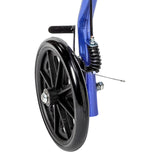 McKesson Bariatric 4 Wheel Rollator, Blue - 146-10215BL-1 - LL Medico