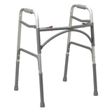 McKesson Bariatric Folding Walker, Silver - 146-10220-2 - LL Medico