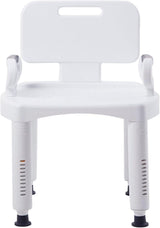 McKesson Bath Bench, Fixed Handle, No Backrest - 146-RTL12203KDR - LL Medico