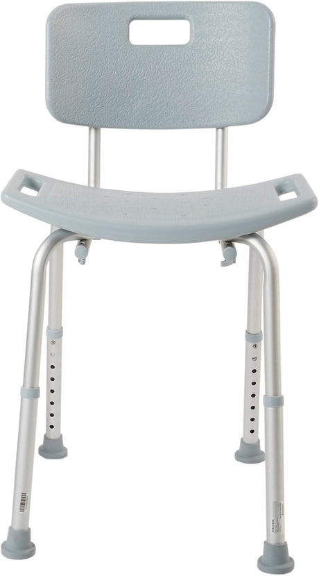 McKesson Bath Bench, Fixed Handle, Removable Back - 146-RTL12202KDR - LL Medico