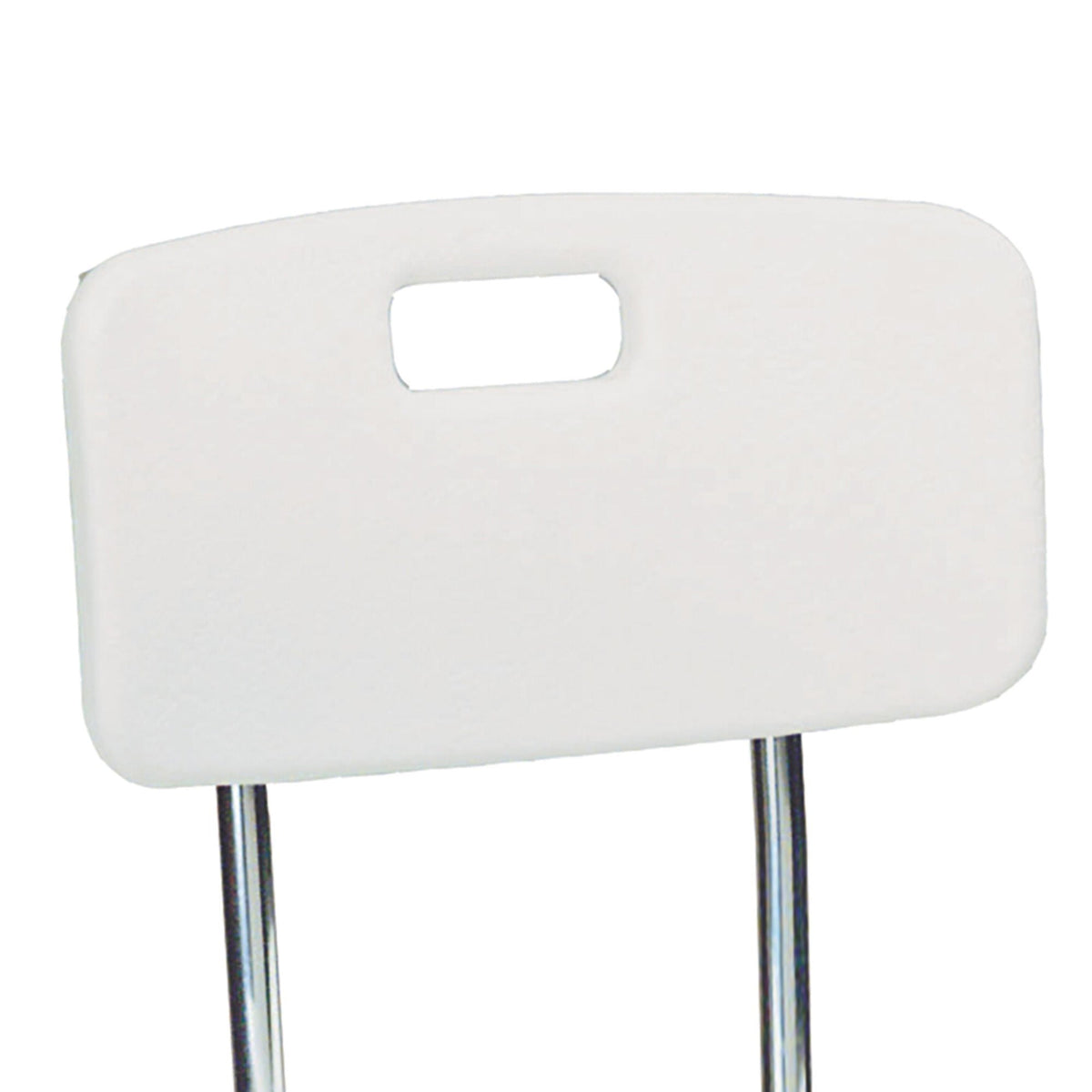 McKesson Bath Bench with Backrest, Without Arms, 20" Seat Width, 14" to 19" Seat Height, 500 lb Capacity - 146-12021KD-1-Single - LL Medico