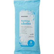 McKesson Bathing Cloths, Scented Rinse-Free Wipes, 8" x 8" - 16-7900-Pack - LL Medico