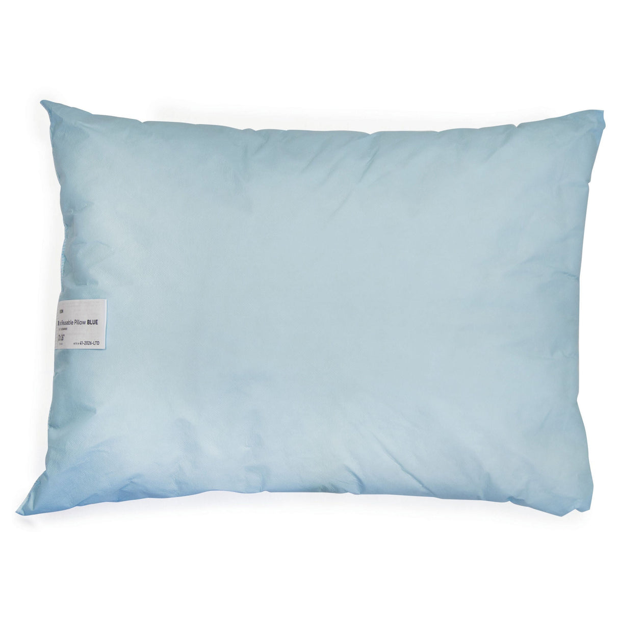 McKesson Bed Pillow, Reusable, 20" x 26", Blue - 41-2026-LTD-Single - LL Medico