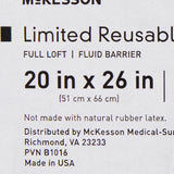 McKesson Bed Pillow, Reusable, 20" x 26", Blue - 41-2026-LTD-Single - LL Medico