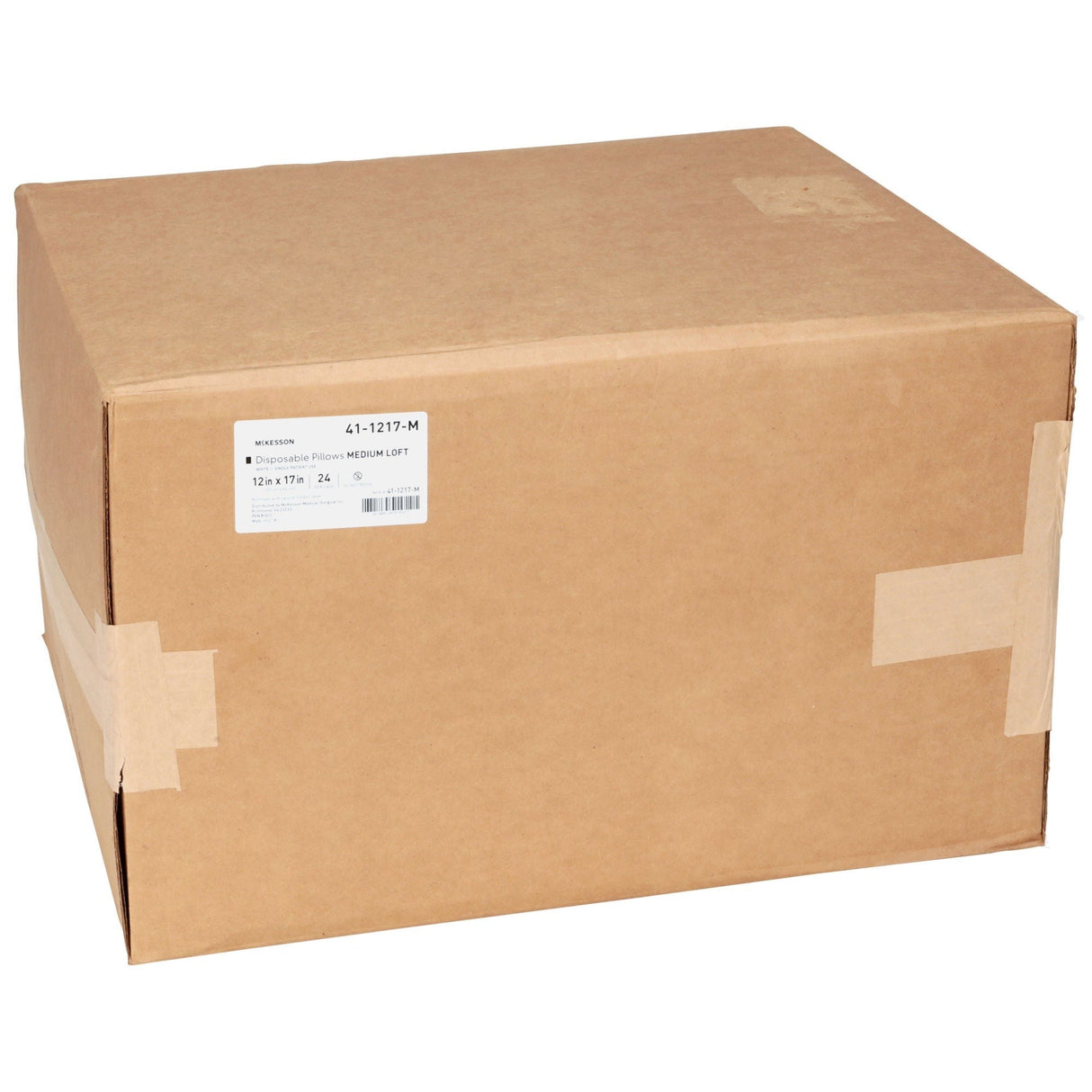 McKesson Bed Pillow, White, 12" x 17" - 41-1217-M-Single - LL Medico