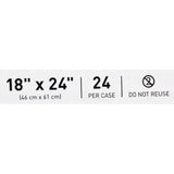 McKesson Bed Pillow, White, 18" x 24" - 41-1824-F-Single - LL Medico