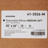 McKesson Bed Pillow, White, 20" x 26" - 41-2026-M-Single - LL Medico