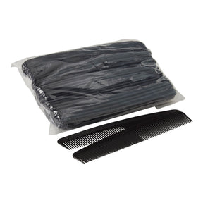 McKesson Black Plastic Hair Comb, 7" - 16-C7-Box - LL Medico