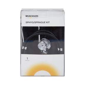 McKesson Blood Pressure Kit with Sprague Stethoscope, Adult Cuff, 23 to 33 cm - 775-641-11ANMM-Single - LL Medico