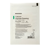 McKesson Calcium Alginate Dressing Sheet, Sterile, 2" x 2" - 3561-Single - LL Medico