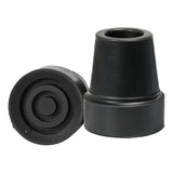 McKesson Cane Tip, 3/4" Diameter - 146-RTL10322BKB-Single - LL Medico