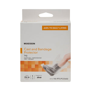 McKesson Cast and Bandage Protector, Leg, 24" - 146-RTLPC23402-Single - LL Medico