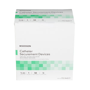 McKesson Catheter Securement Device, Single Tab, 1/2" - 172-5445-9-Single - LL Medico