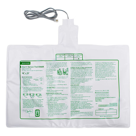 McKesson Chair Sensor Pad, 10" x 15" - 162-1137-Single - LL Medico