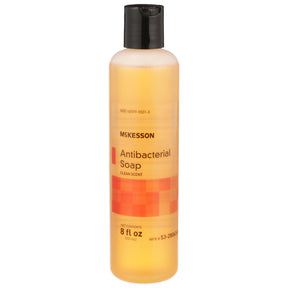 McKesson Clean Scent Antibacterial Soap, 8-ounce bottle - 53-28063-8-Single - LL Medico