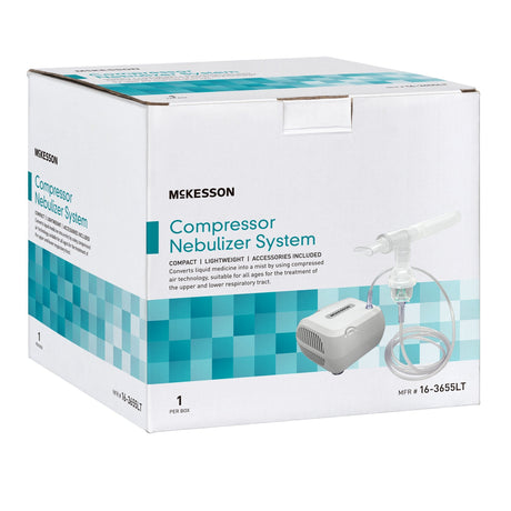 McKesson Compressor Nebulizer System, retail box angled view