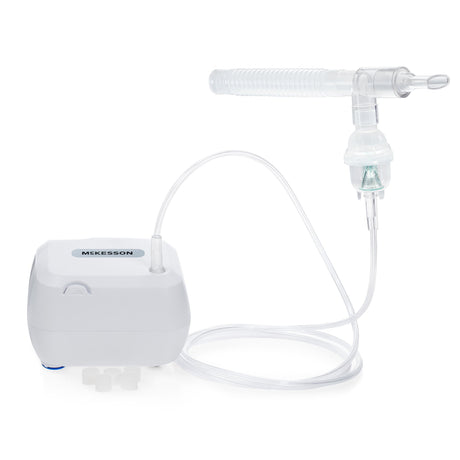 McKesson Compressor Nebulizer System, assembled with tubing and mask