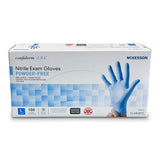 McKesson Confiderm 2.8C Nitrile Exam Gloves, Powder-Free - 14-6N221C-Box - LL Medico