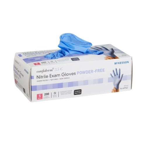 McKesson Confiderm 3.5C Nitrile Exam Gloves - 14-6972C-Box - LL Medico