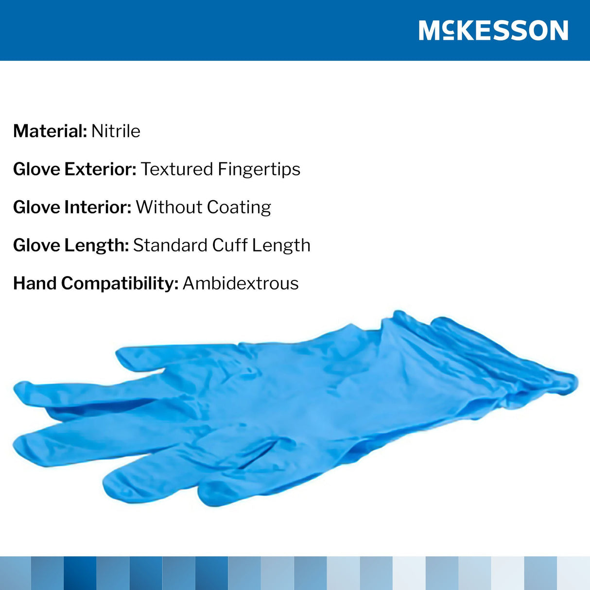 McKesson Confiderm 4.5C Nitrile Exam Glove - 14-654C-Box - LL Medico