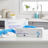 McKesson Confiderm 6.5 CX Nitrile Exam Gloves, Powder-Free, Blue - 14-674C-Box - LL Medico