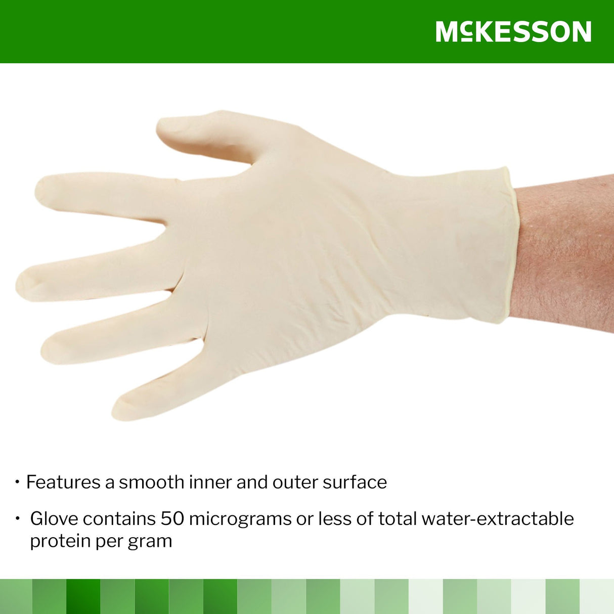 McKesson Confiderm Latex Exam Glove - 14-314-Box - LL Medico