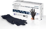 McKesson Confiderm LDC Nitrile Exam Gloves, Black, Extra Large - 14-6N58C-Box - LL Medico
