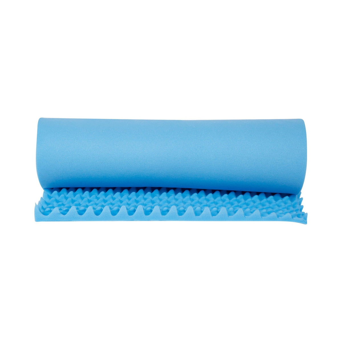 McKesson Convoluted Foam Mattress Overlay, 72" L x 33" W x 2" H, Blue - 136-74806-Single - LL Medico