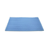 McKesson Convoluted Foam Mattress Overlay, 72" x 33" x 4", Blue - 136-28520-Single - LL Medico