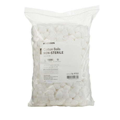McKesson Cotton Balls Non-Sterile, Large - 16-9152-Box - LL Medico