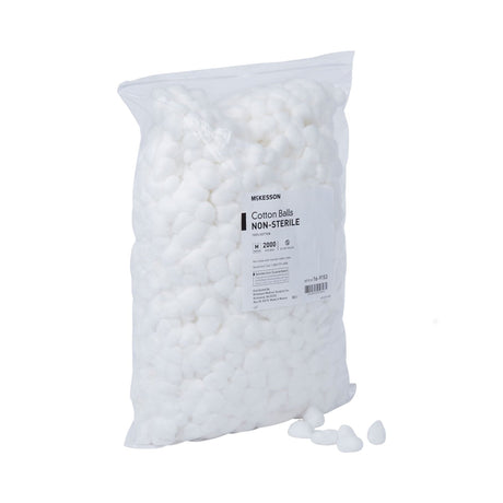 McKesson Cotton Balls Non-Sterile, Medium - 16-9153-Box - LL Medico