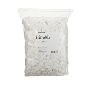 McKesson Cotton Balls Non-Sterile, Medium - 16-9153-Box - LL Medico