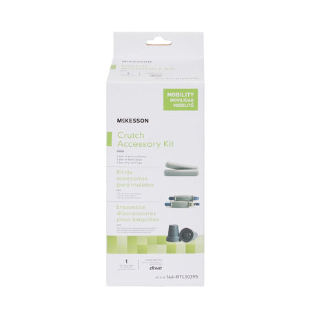McKesson Crutch Accessory Kit for Universal Quick-Adjust Aluminum Crutches - 146-RTL10395-Each - LL Medico
