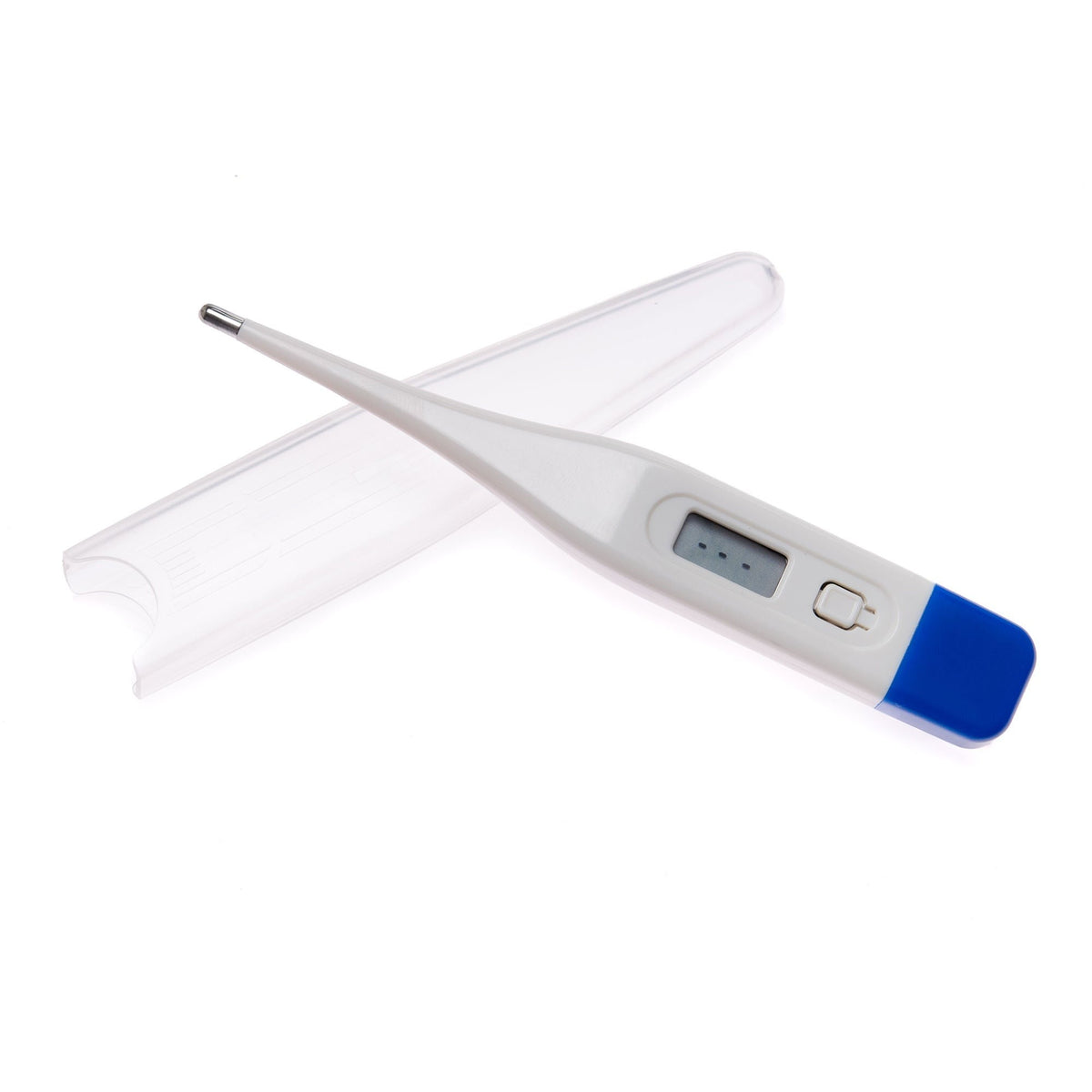 McKesson Digital Oral Thermometer, Stick, Includes 20 Probe Covers - 16-413BKGM-Single - LL Medico