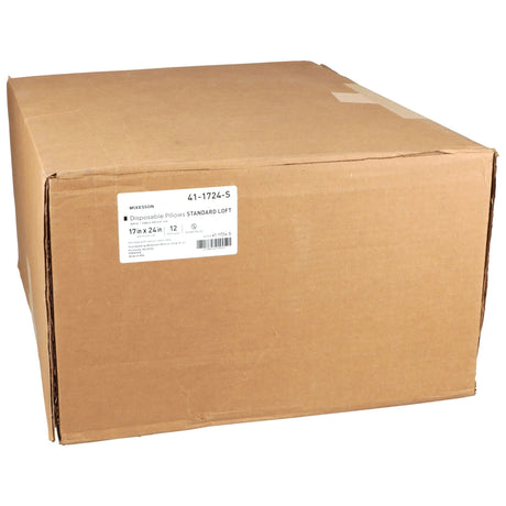 McKesson Disposable Bed Pillow, White, 17" x 24" - 41-1724-S-Single - LL Medico