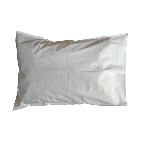 McKesson Disposable Pillowcase, Standard, 21" x 30", White - 16-JCPM7-Case - LL Medico