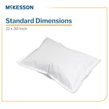McKesson Disposable Pillowcase, Standard White, 21" x 30" - 18-917-Case - LL Medico