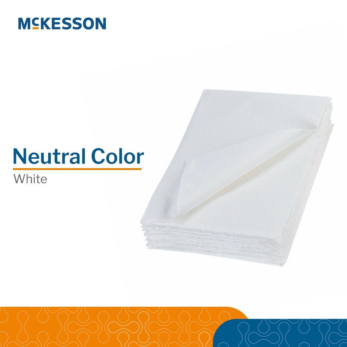 McKesson Disposable Pillowcase, Standard White, 21" x 30" - 18-917-Case - LL Medico