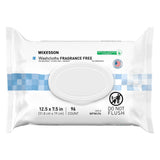 McKesson Disposable Washcloths Wipes w/ Aloe, Unscented - WPWU96-Pack - LL Medico