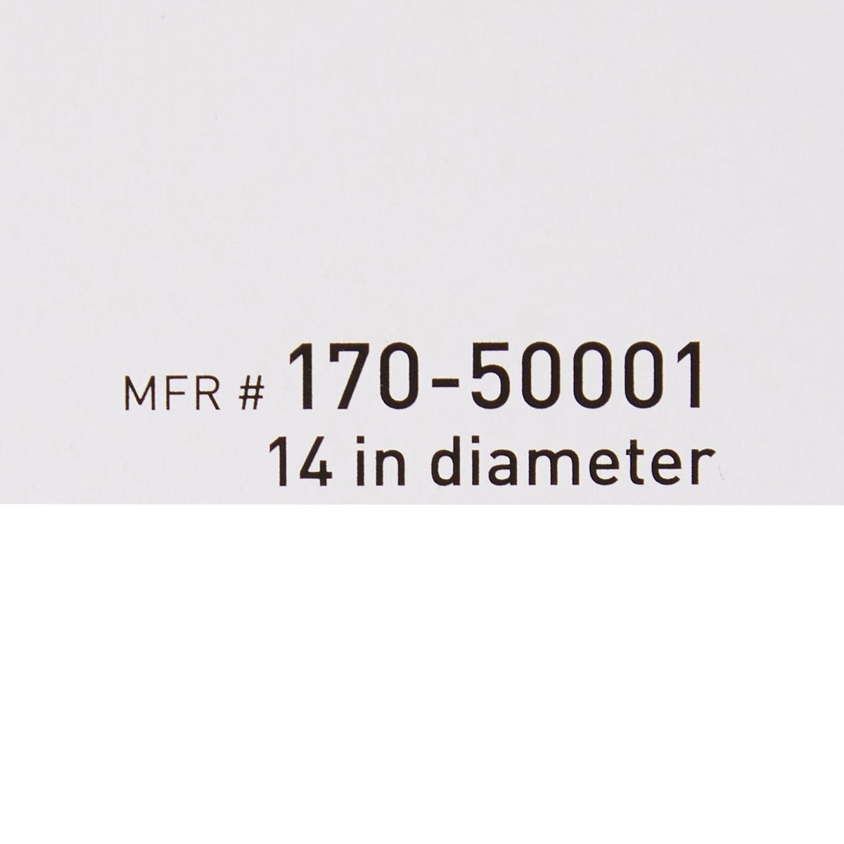 McKesson Donut Seat Cushion, 14" Diameter, Molded Foam - 170-50001-Single - LL Medico
