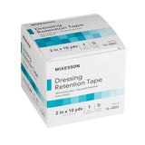 McKesson Dressing Retention Tape, Non-Sterile, 2 In x 10 Yds - 16-4802-Box - LL Medico