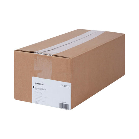 McKesson Emesis Basin, Plastic, Graphite, 16 oz, 8.5" x 4" x 2" - 56-80327-Single - LL Medico