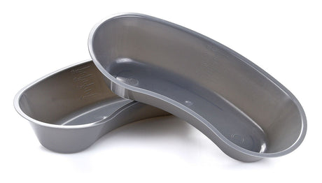 McKesson Emesis Basin, Plastic, Graphite, 16 oz, 8.5" x 4" x 2" - 56-80327-Single - LL Medico