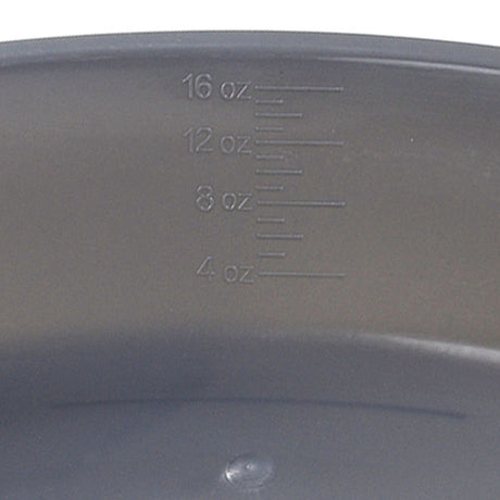 McKesson Emesis Basin, Plastic, Graphite, 16 oz, 8.5" x 4" x 2" - 56-80327-Single - LL Medico
