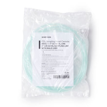 McKesson ETCO2 Nasal Cannula with Oxygen Delivery, Adult, Curved Prongs, 7' Tubing - 16-0581-Single - LL Medico