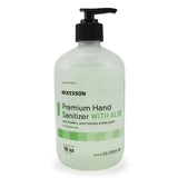 McKesson Ethyl Alcohol Hand Sanitizer w/ Aloe, 18 oz Pump Bottle - 53-27037-18-Single - LL Medico