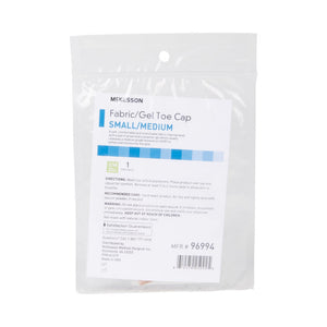 McKesson Fabric/Gel Toe Cap, Small/Medium - 96994-Single - LL Medico